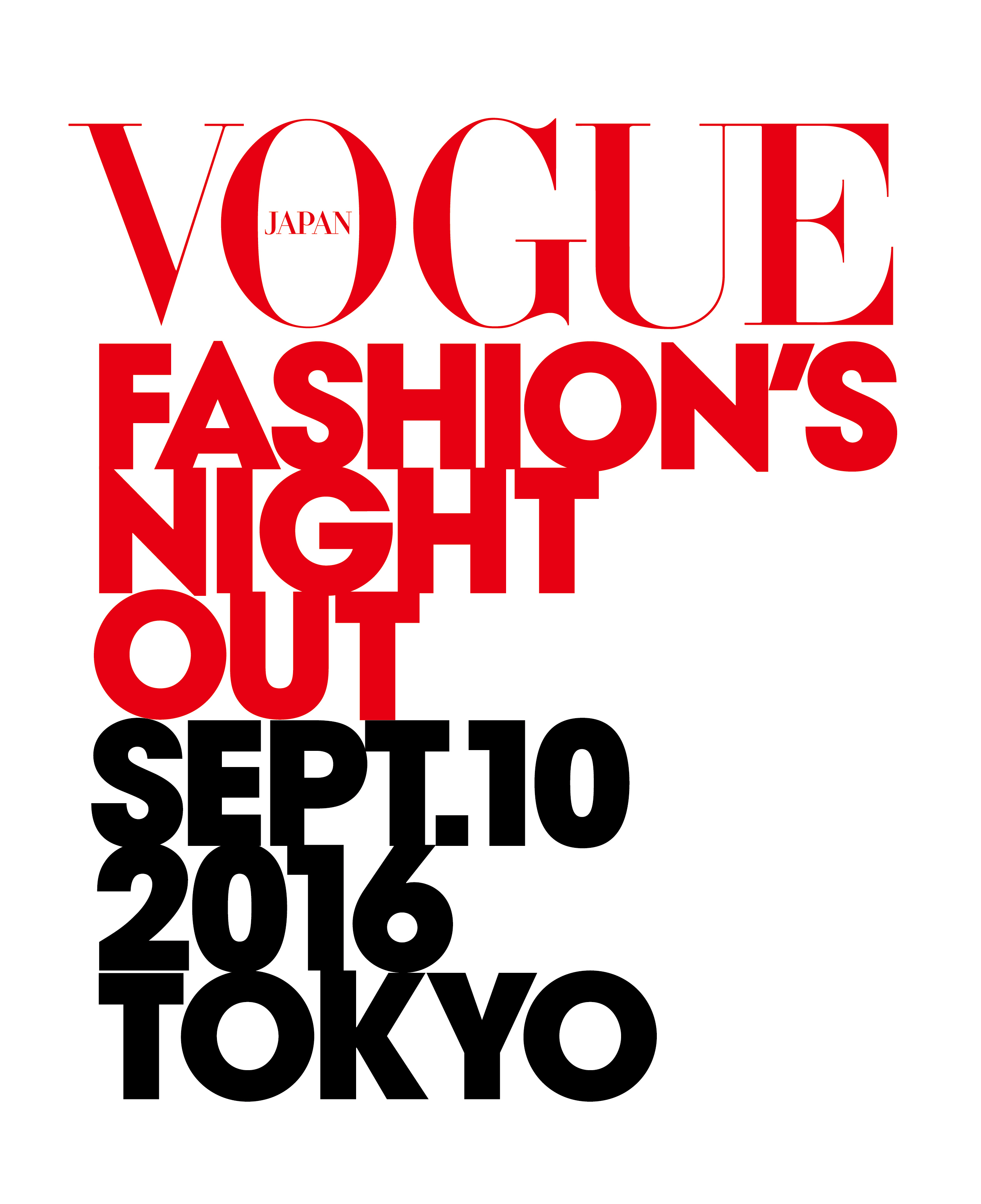 VOGUE FASHION’S NIGHT OUT -MINAMI AOYAMA ONLY-