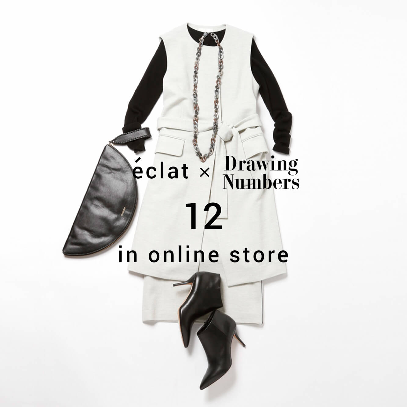 eclat×Drawing Numbers別注アイテム販売開始