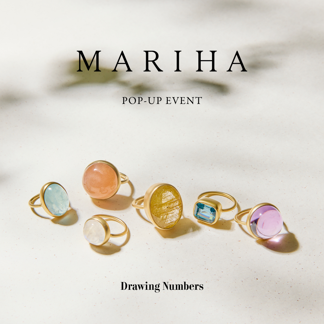 MARIHA JEWELRY POP-UP EVENT @shinjuku,yokohama